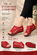 Women's Breathable Comfort Wedge Sandals